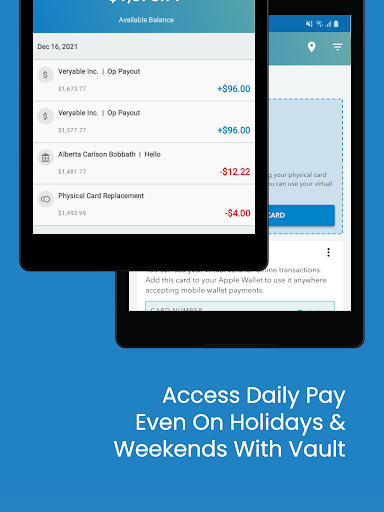 Veryable: Work. Next Day Pay screenshot