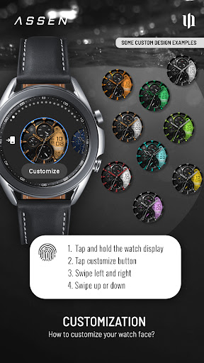 S4U Assen - Hybrid watch face screenshot