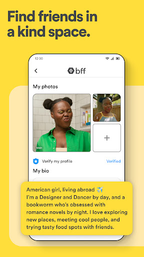 Bumble For Friends: Meet IRL screenshot