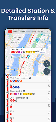 MyTransit NYC Subway & Bus MTA screenshot