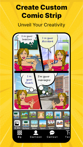 Cartoon Comic Strip Maker screenshot