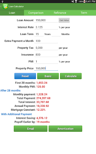 Financial Calculators Pro screenshot