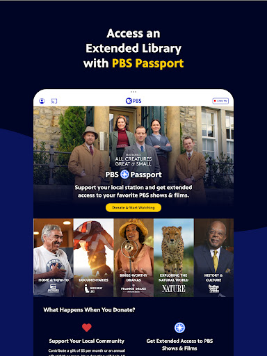 PBS: Watch Live TV Shows screenshot