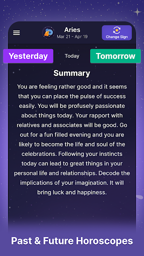 Daily Horoscope Launcher screenshot