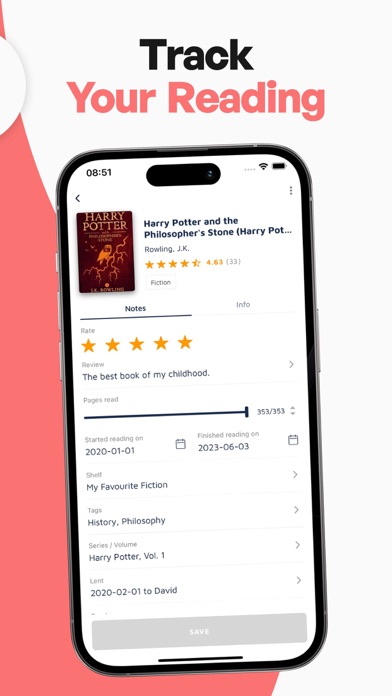Bookshelf-Your virtual library screenshot