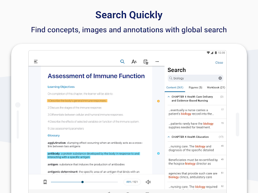 Bookshelf screenshot