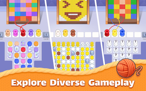 Knit Madness - Wool Color Sort screenshot