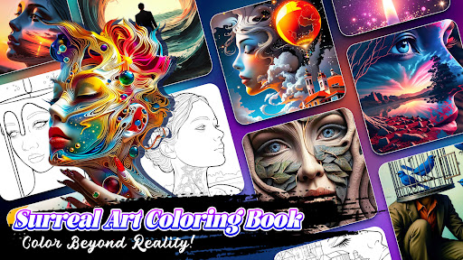 Christmas Santa Family Color screenshot