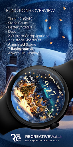 Animated North Pole Christmas screenshot