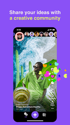 Shuffles by Pinterest screenshot