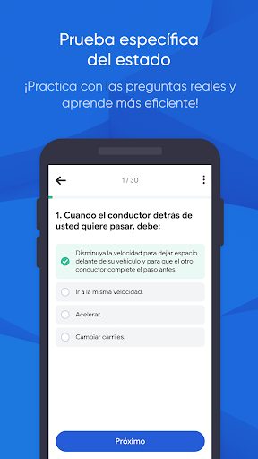 DMV Prueba de Práctica 2024 screenshot