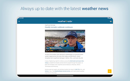 Weather & Radar - Storm radar screenshot