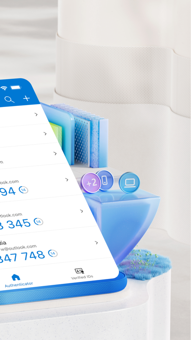 Microsoft Authenticator screenshot