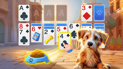 Solitaire Dog Rescue screenshot