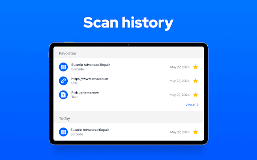 QR Code Scanner & Scanner App screenshot