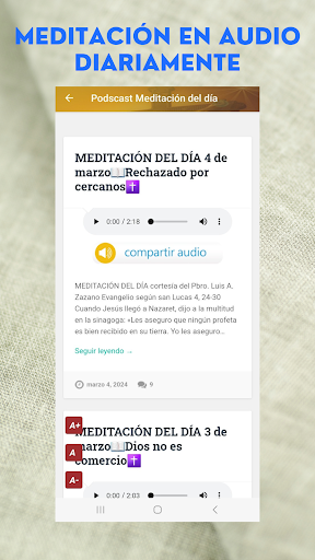 Biblia Católica en español screenshot