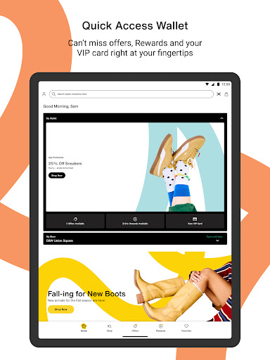 DSW Designer Shoe Warehouse screenshot