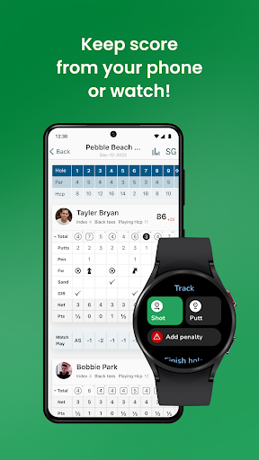 Golf Pad: Golf GPS & Scorecard screenshot
