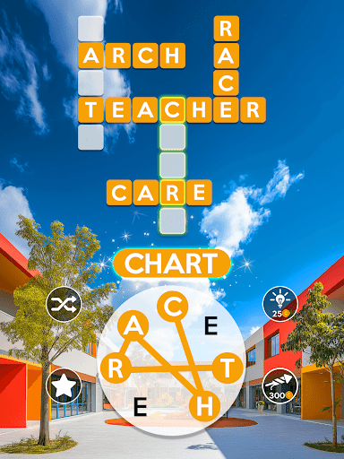 Wordscapes screenshot