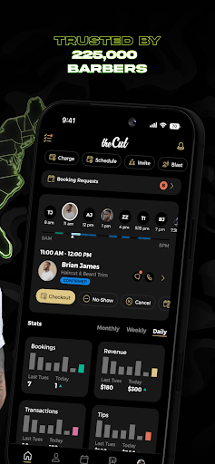 theCut: Find & Book Barbers screenshot