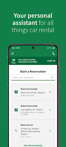 Enterprise Car Rental screenshot