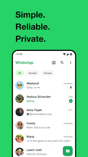 WhatsApp Messenger Screenshot 1