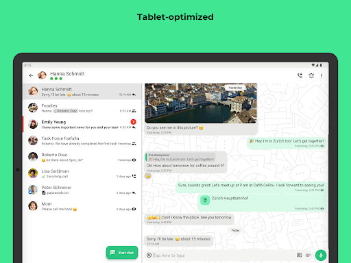 Threema. The Secure Messenger screenshot