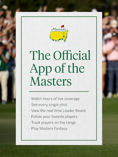 The Masters Golf Tournament screenshot
