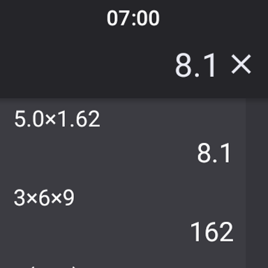 Calculator screenshot