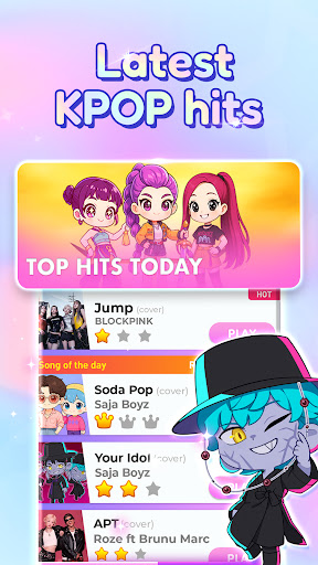 Kpop Piano Star - Music Game screenshot