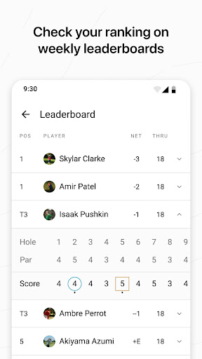 Garmin Golf screenshot