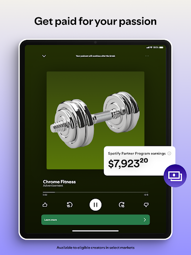 Spotify for Creators screenshot