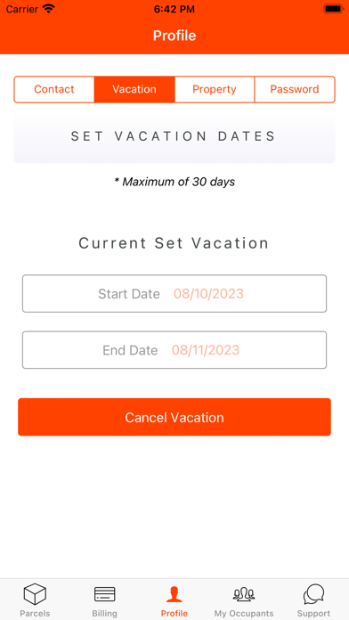 Parcel Pending screenshot
