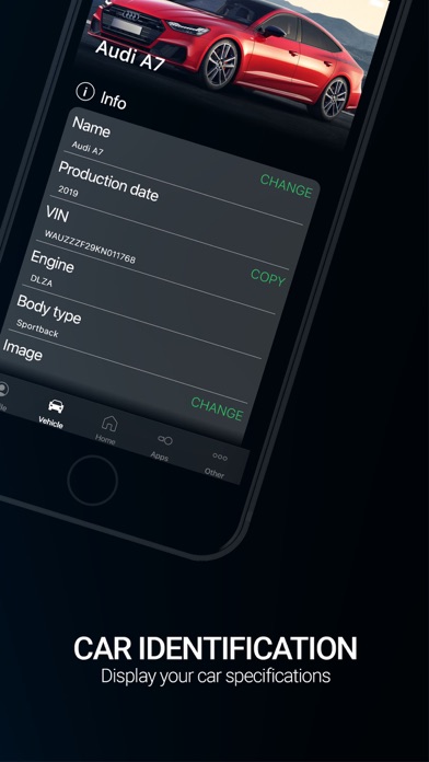 OBDeleven VAG car diagnostics screenshot