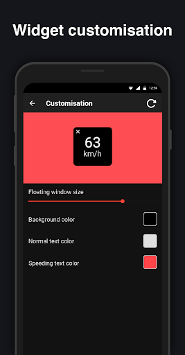 GPS Speedometer : Odometer HUD screenshot