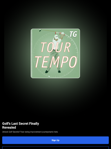 Tour Tempo Golf Total Game screenshot