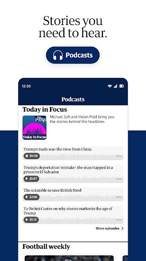 The Guardian - Live World News screenshot