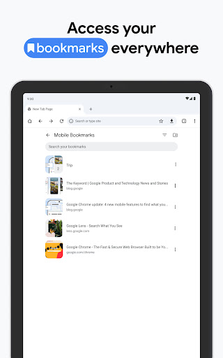 Chrome Beta screenshot