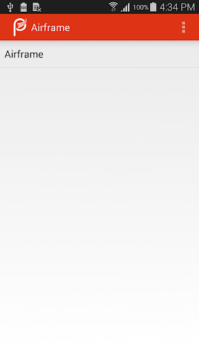 Prepware Airframe screenshot