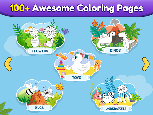 Coloring games for kids: 2-5 y screenshot