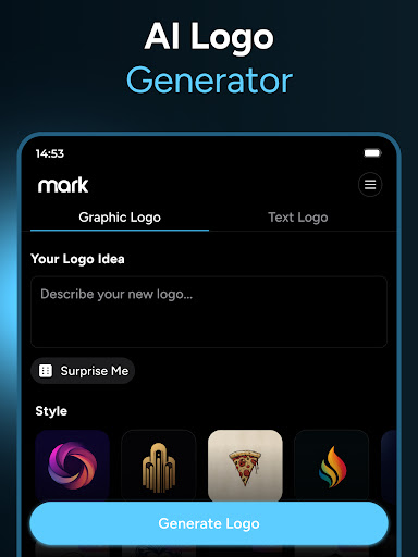 Mark - AI Logo Generator screenshot