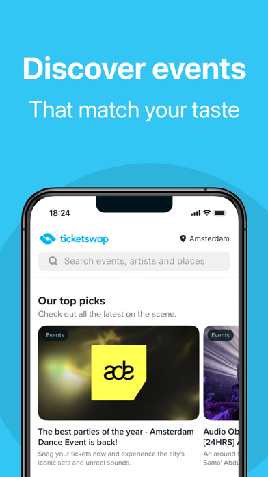 TicketSwap - Buy, Sell Tickets screenshot