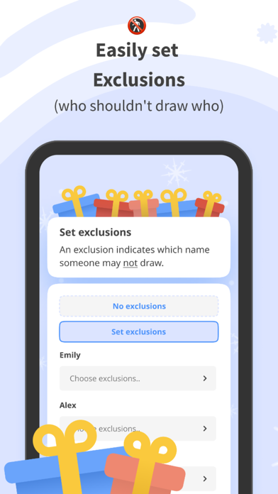 drawnames | Secret Santa app screenshot