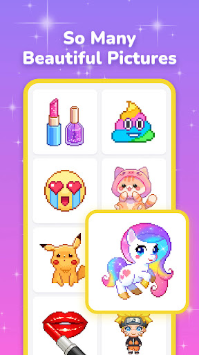 Pixel Coloring-Color by number screenshot