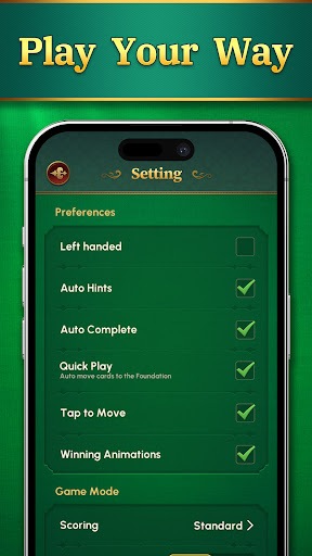 Solitaire:Classic Deluxe Cards screenshot