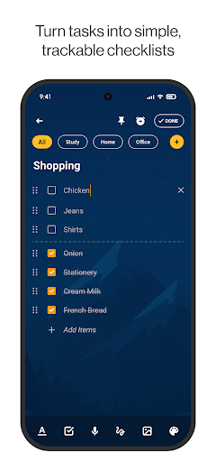 Notepad, Notebook, Notes app screenshot