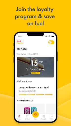 Shell: Fuel, Charge & More screenshot