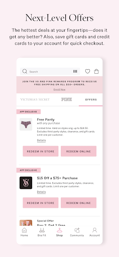 Victoria's Secret—Bras & More screenshot