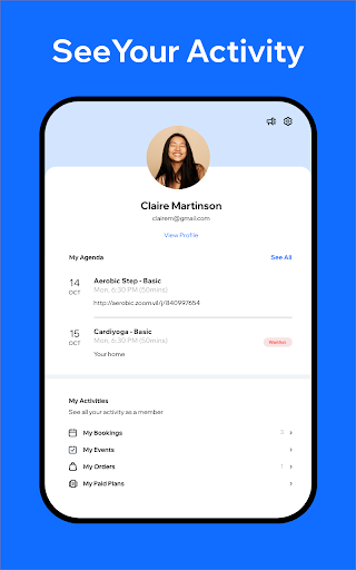 Spaces: Follow Businesses screenshot