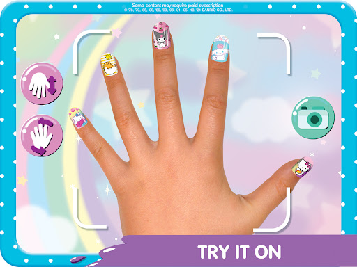 Hello Kitty Nail Salon screenshot